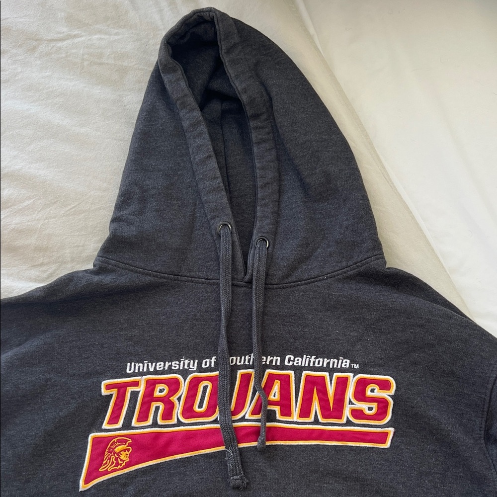 USC Trojans Gray Hoodie